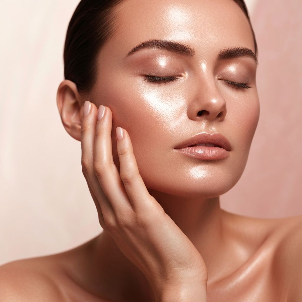 Skincare application ritual